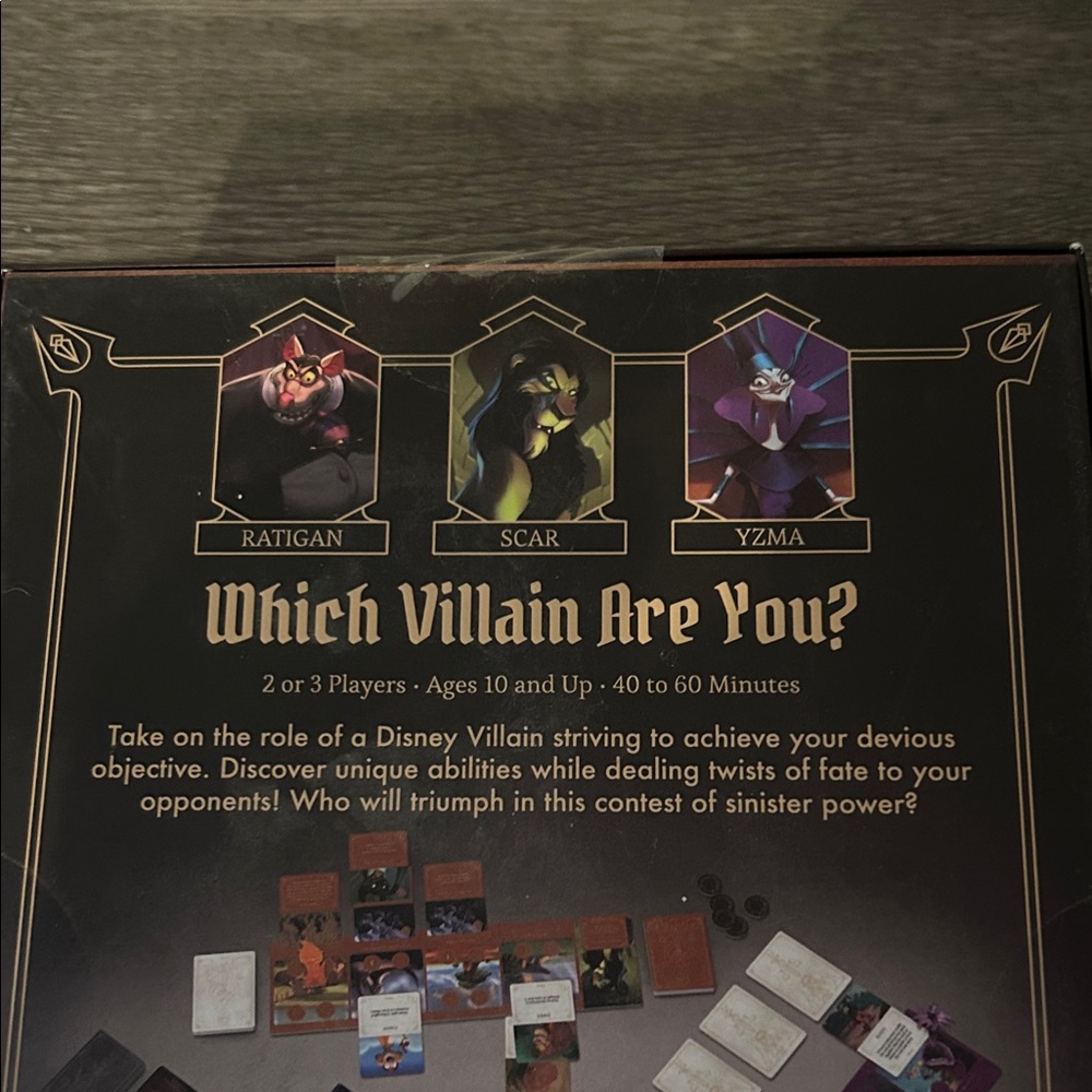Disney Villainous Board Game - Evil Comes Prepared - Picture 3 of 3
